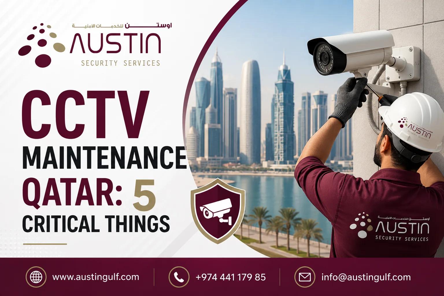 CCTV Maintenance Qatar