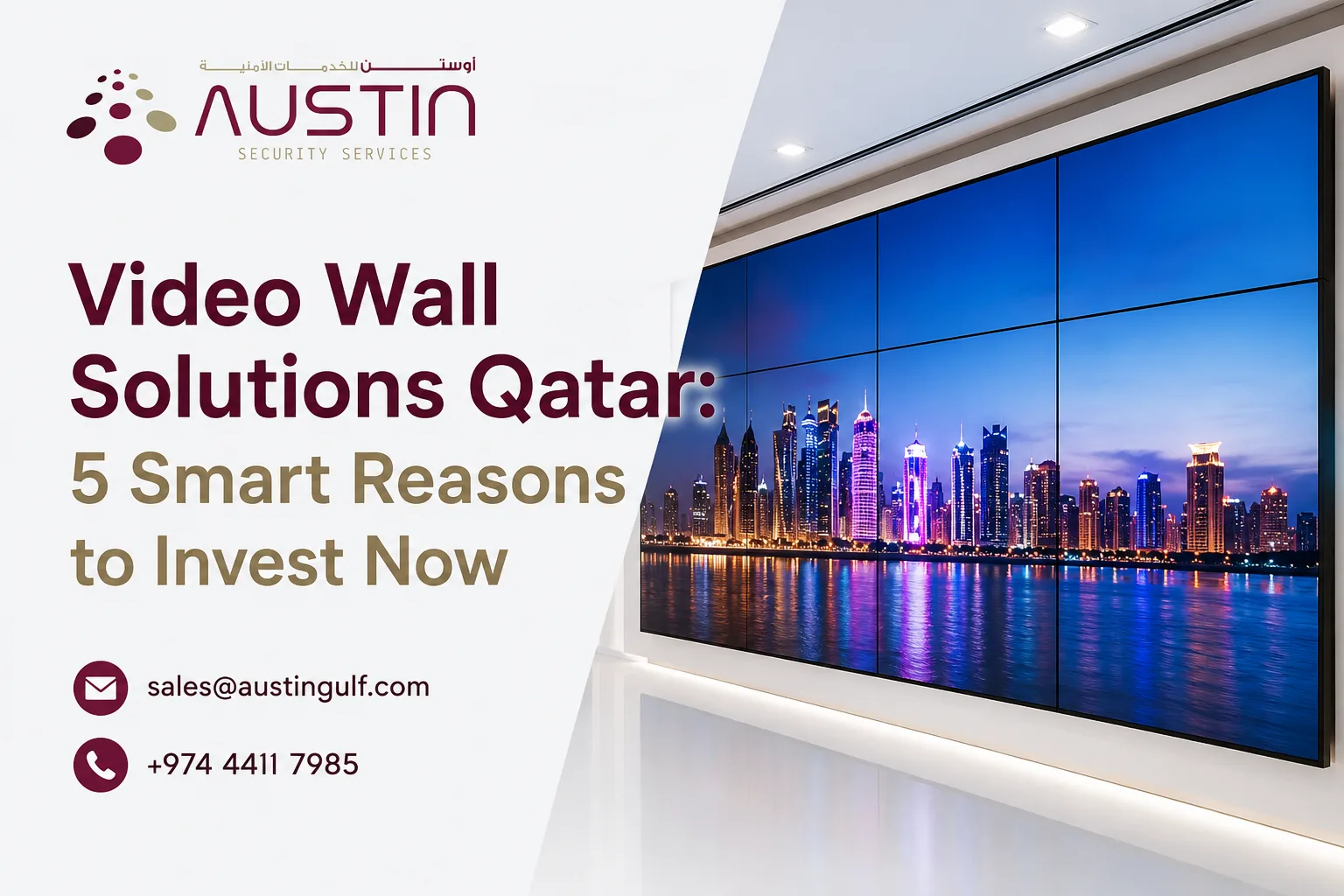 Video Wall Solutions Qatar